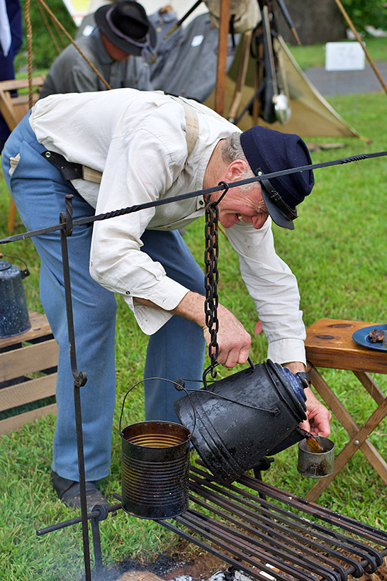 Civil War Reenactors Franklin Folk Festival
